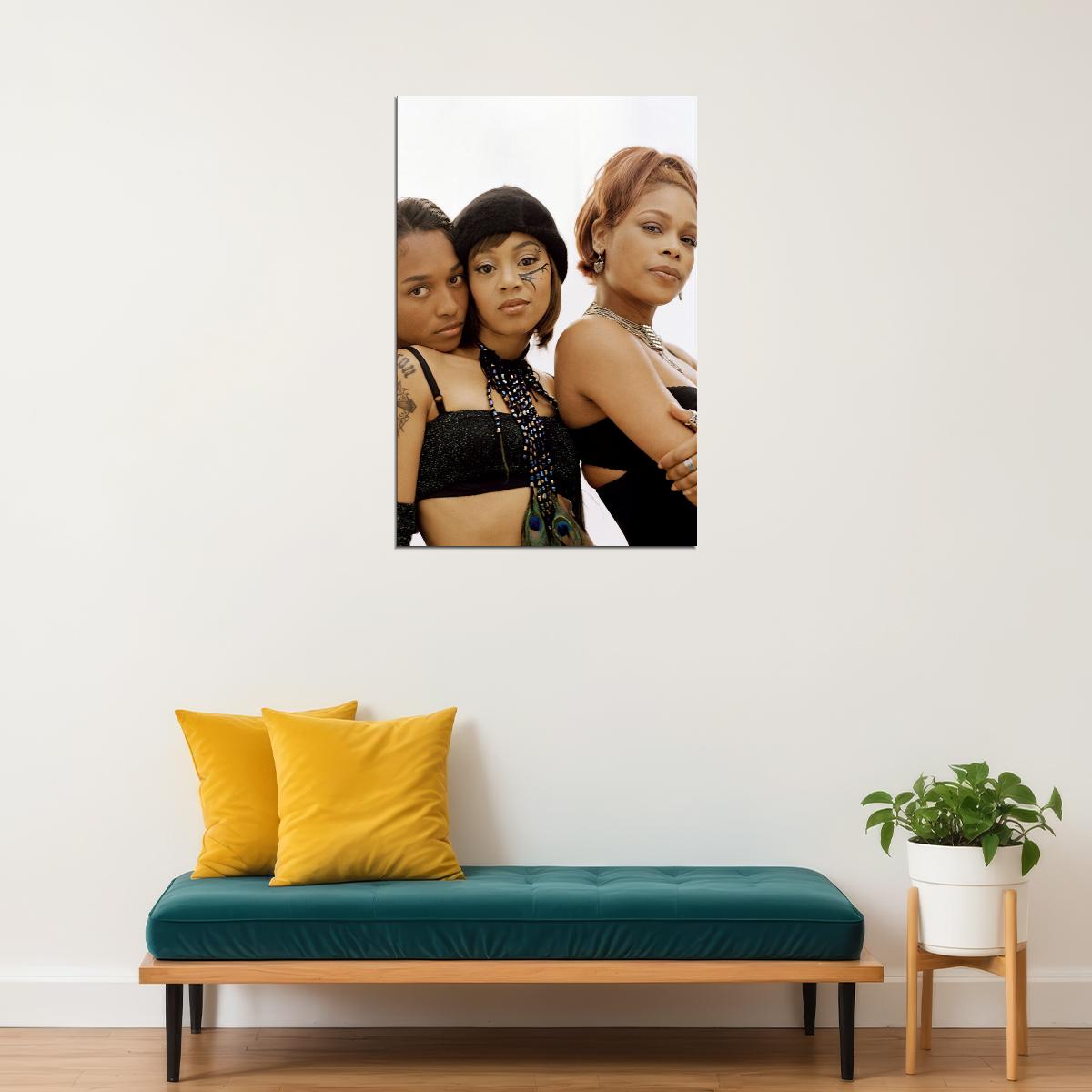 Tlc Crazy Cool Music Artist Album Poster Wall Art Print Home Wall Decor - xonomax