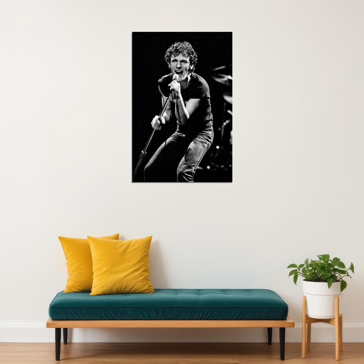 Bruce Springsteen Guitarist Songwriter Poster Wall Art Print Home Wall Decor - xonomax
