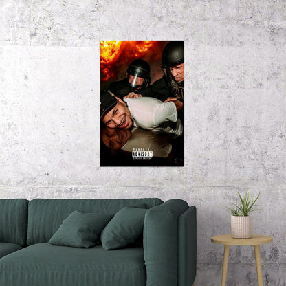Slayter World Got Me Up Vol. 1 Music Album Poster Wall Art Print Home Wall Decor - xonomax