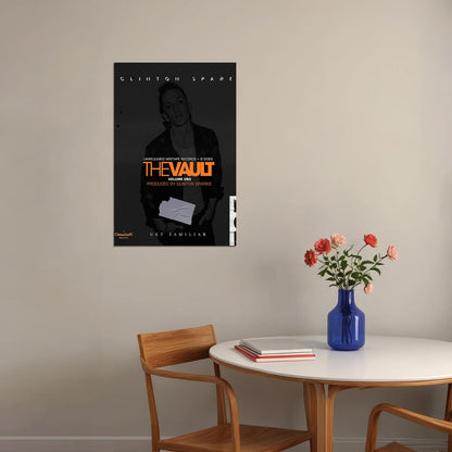 Clinton Sparks The Vault Vol. 1 Rap Singer Poster Wall Art Print Home Wall Decor - xonomax