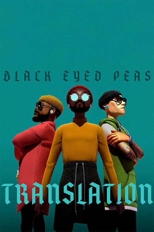 Black Eyed Peas Translation Musician Poster Wall Art Print Home Wall Decor - xonomax