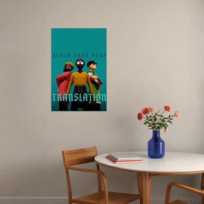 Black Eyed Peas Translation Musician Poster Wall Art Print Home Wall Decor - xonomax