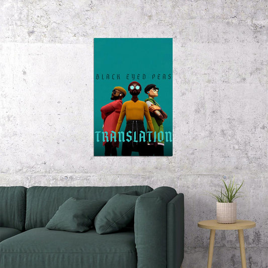 Black Eyed Peas Translation Musician Poster Wall Art Print Home Wall Decor - xonomax