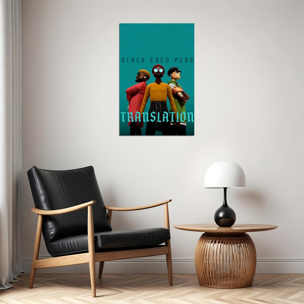 Black Eyed Peas Translation Musician Poster Wall Art Print Home Wall Decor - xonomax
