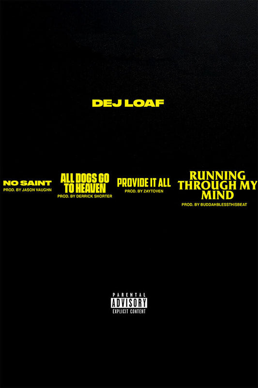 Dej Loaf No Saint Musician Singer Poster Wall Art Print Home Wall Decor - xonomax