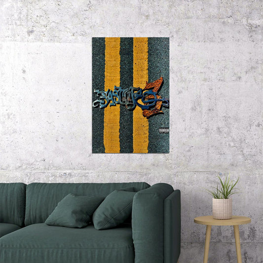 Fast Life Fast Life 3 Rap Singer Music Album Poster Wall Art Print Home Wall Decor - xonomax