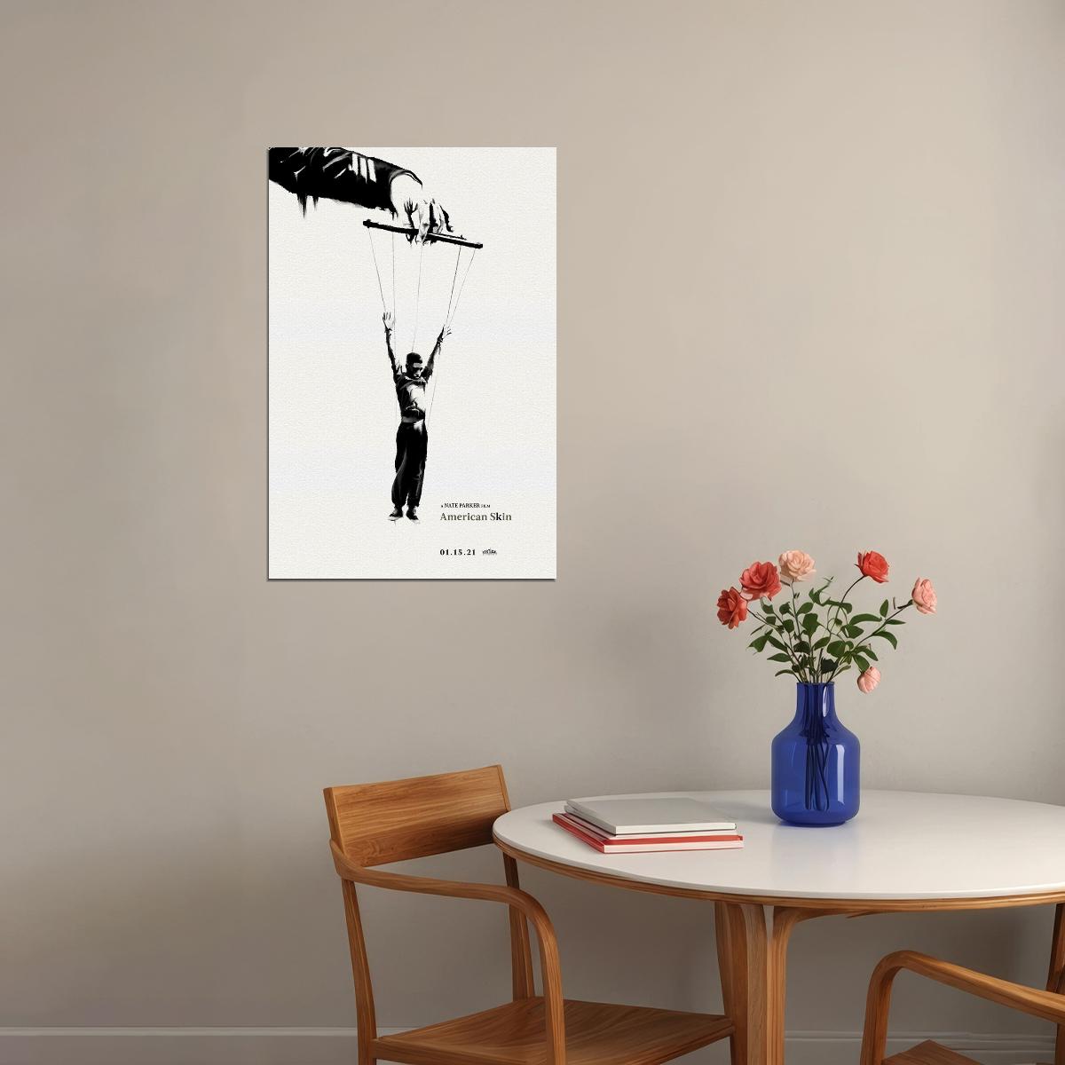 New American Skin Movie Drama Thriller Poster Wall Art Print Home Wall Decor