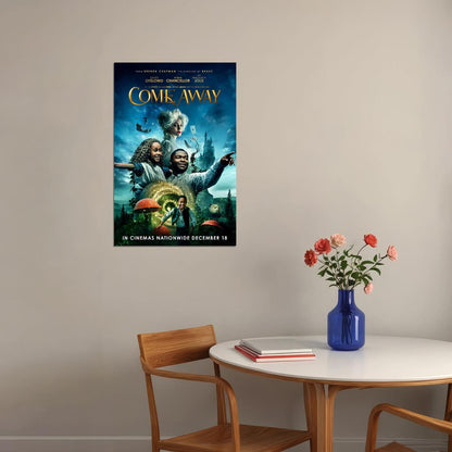 Come Away 2021 Movie Adventure Drama Action Fantasy Poster Wall Art Print Home Wall Decor