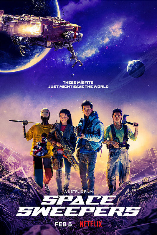 Space Sweepers Movie Action Drama Adventure Poster Wall Art Print Home Wall Decor