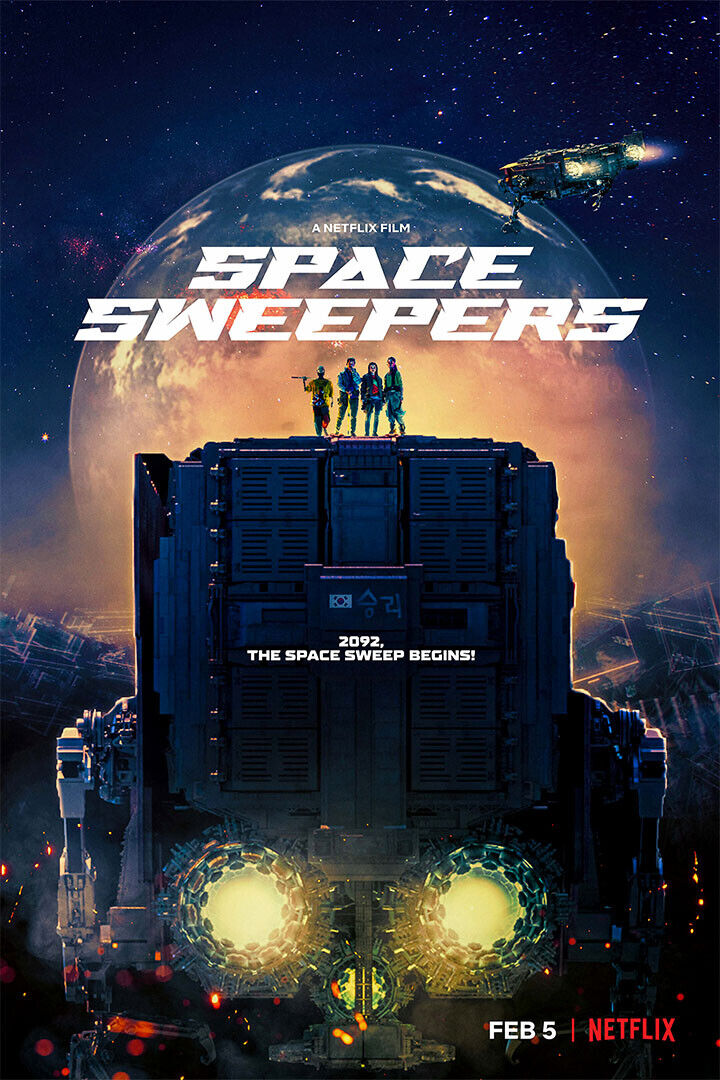 Space Sweepers Movie Drama Adventure Action Poster Wall Art Print Home Wall Decor