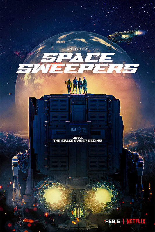 Space Sweepers Movie Drama Adventure Action Poster Wall Art Print Home Wall Decor