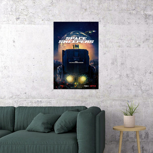 Space Sweepers Movie Drama Adventure Action Poster Wall Art Print Home Wall Decor