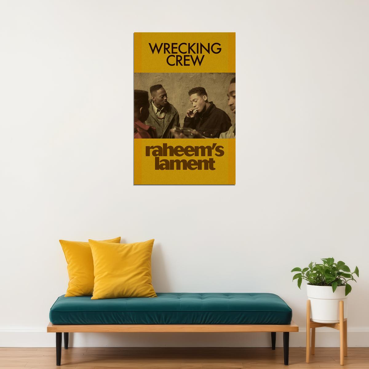 Wrecking Crew Raheem's Lament Music Event Poster Wall Art Print Home Wall Decor - xonomax