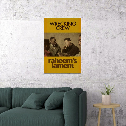 Wrecking Crew Raheem's Lament Music Event Poster Wall Art Print Home Wall Decor - xonomax