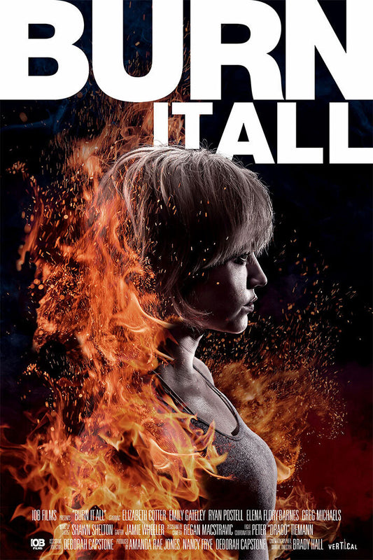 Burn It All Movie Thriller Action Poster Wall Art Print Home Wall Decor
