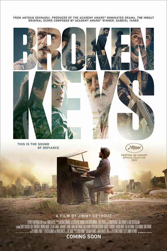 Broken Keys Movie Dram Music Poster Wall Art Print Home Wall Decor