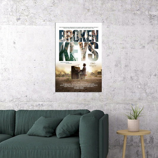 Broken Keys Movie Dram Music Poster Wall Art Print Home Wall Decor