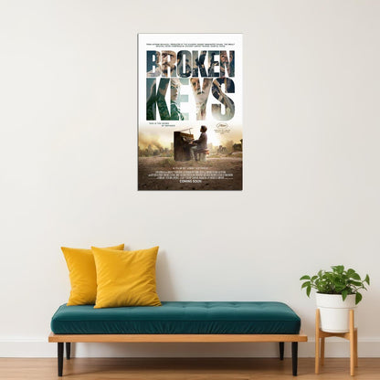 Broken Keys Movie Dram Music Poster Wall Art Print Home Wall Decor