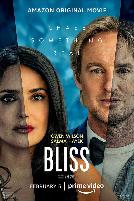 Bliss Movie Romance Chase Something Real 2021 Poster Wall Art Print Home Wall Decor