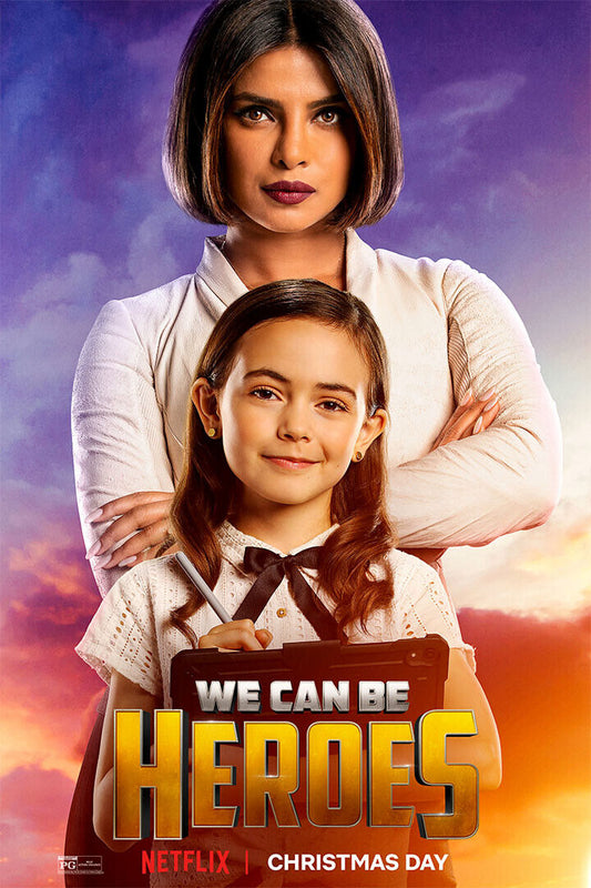 We Can Be Heroes Movie Adventure Comedy Action Poster Wall Art Print Home Wall Decor