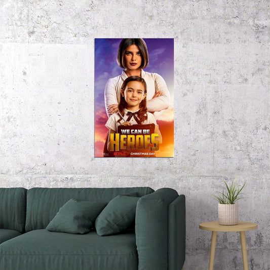 We Can Be Heroes Movie Adventure Comedy Action Poster Wall Art Print Home Wall Decor