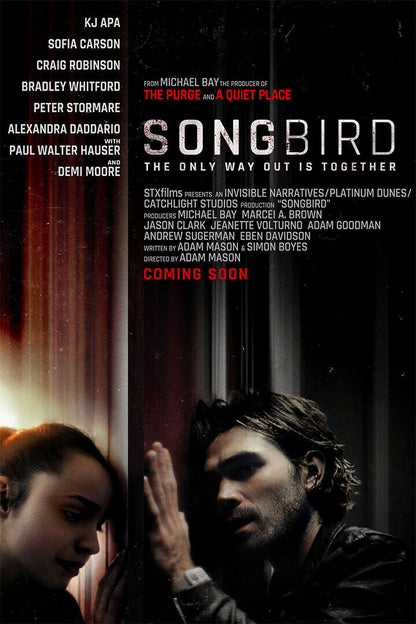 Songbird Movie Drama Science Fiction Thriller Poster Wall Art Print Home Wall Decor