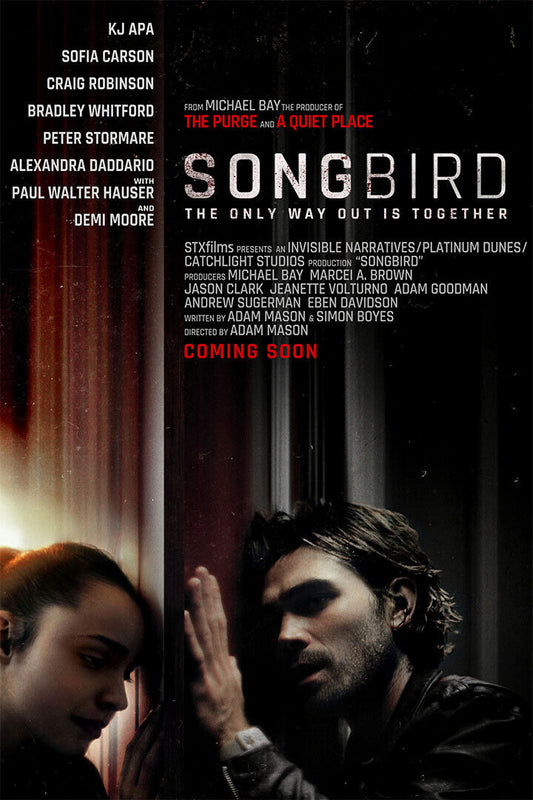 Songbird Movie Drama Science Fiction Thriller Poster Wall Art Print Home Wall Decor