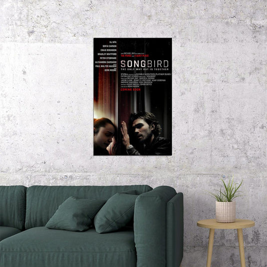 Songbird Movie Drama Science Fiction Thriller Poster Wall Art Print Home Wall Decor