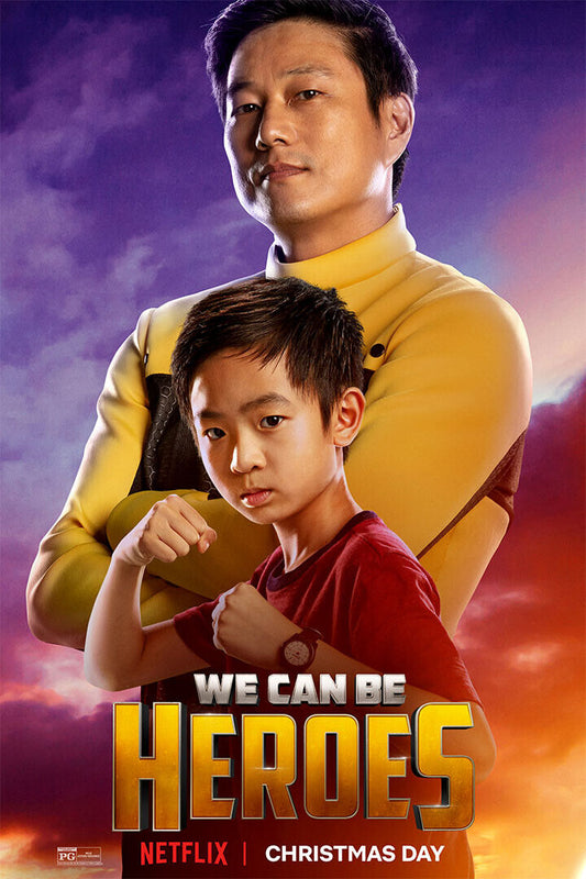 We Can Be Heroes Movie Action Comedy Adventure Poster Wall Art Print Home Wall Decor