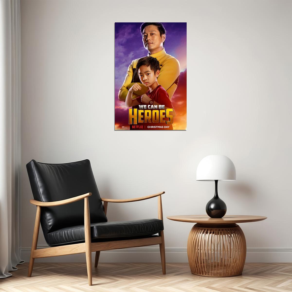 We Can Be Heroes Movie Action Comedy Adventure Poster Wall Art Print Home Wall Decor