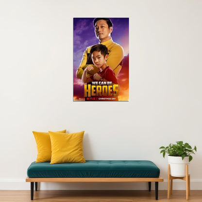 We Can Be Heroes Movie Action Comedy Adventure Poster Wall Art Print Home Wall Decor