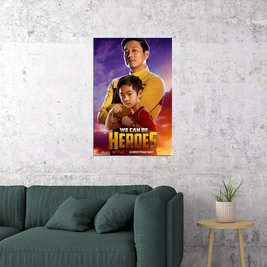 We Can Be Heroes Movie Action Comedy Adventure Poster Wall Art Print Home Wall Decor