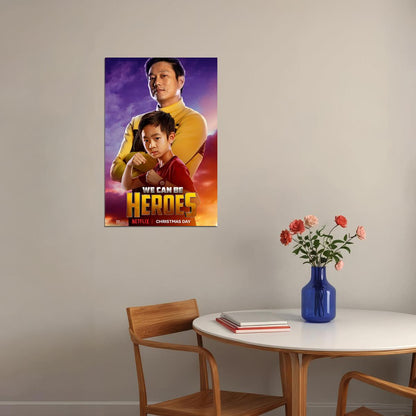 We Can Be Heroes Movie Action Comedy Adventure Poster Wall Art Print Home Wall Decor