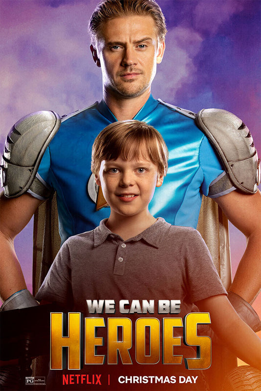 We Can Be Heroes Movie Comedy Adventure Action Poster Wall Art Print Home Wall Decor