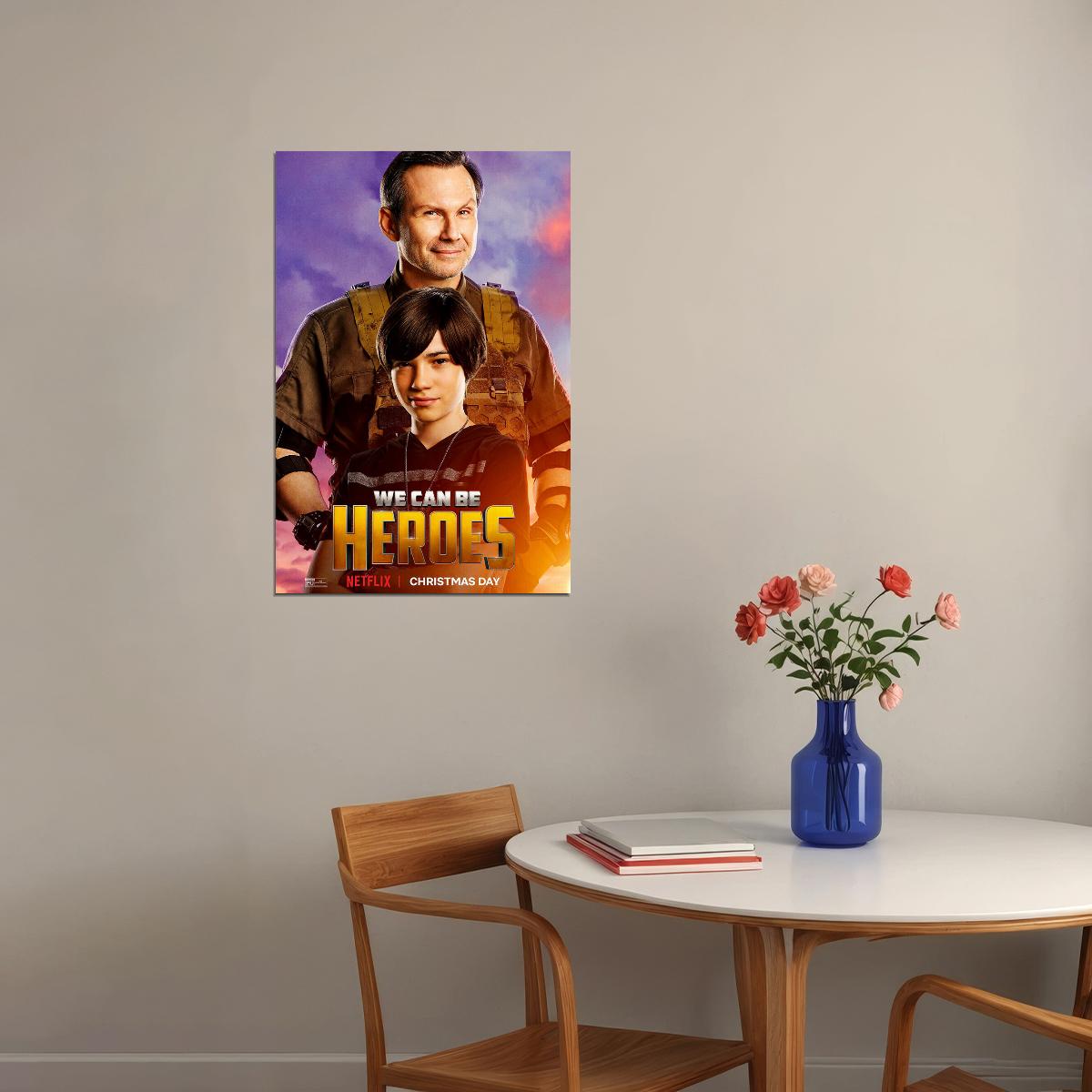 We Can Be Heroes Movie Adventure Drama Action Poster Wall Art Print Home Wall Decor
