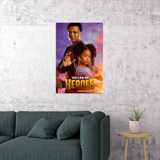 We Can Be Heroes Movie Drama Action Poster Wall Art Print Home Wall Decor