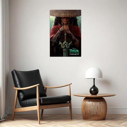 Raya And The Last Dragon 2021 Movie Animation Action Poster Wall Art Print Home Wall Decor