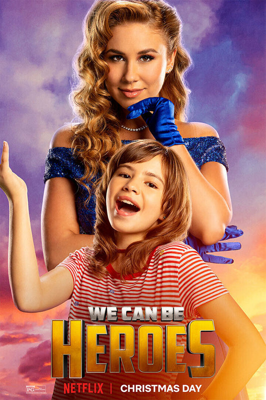 We Can Be Heroes Movie Comedy Drama Action Poster Wall Art Print Home Wall Decor