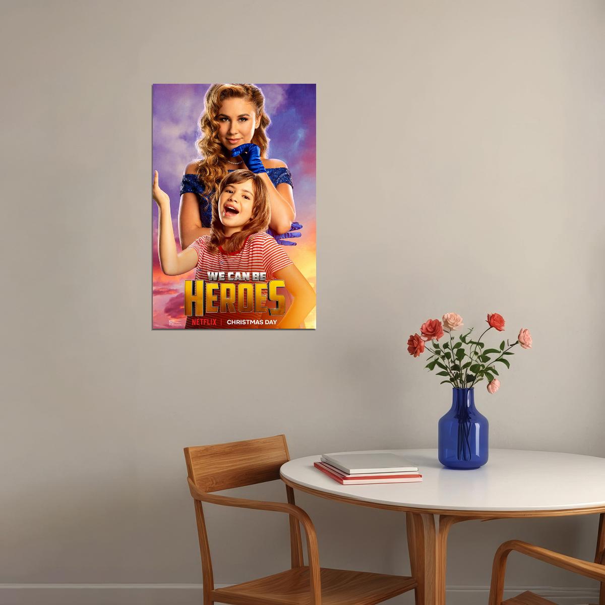 We Can Be Heroes Movie Comedy Drama Action Poster Wall Art Print Home Wall Decor