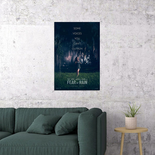 Fear Of Rain 2021 Movie Thriller Drama Action Poster Wall Art Print Home Wall Decor