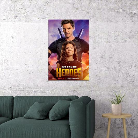 We Can Be Heroes Movie Comedy Action Drama Poster Wall Art Print Home Wall Decor
