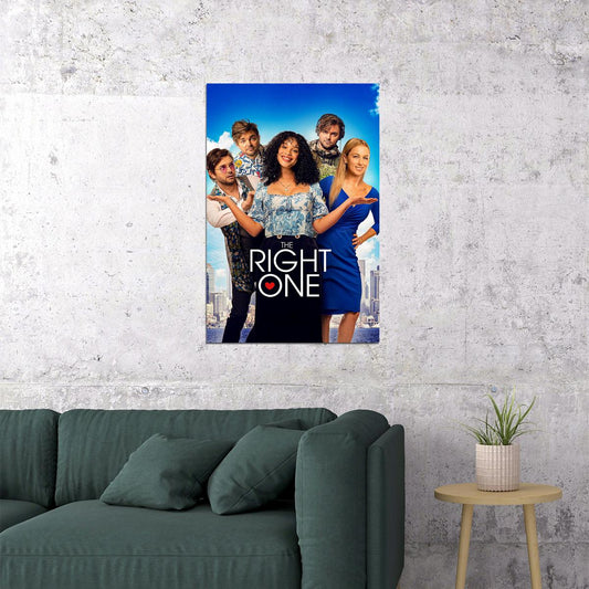 The Right One Movie Comedy Romantic Adventure Poster Wall Art Print Home Wall Decor