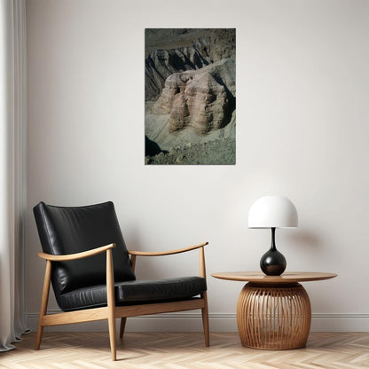Cave Where Dead Sea Scrolls Were Found History Poster Wall Art Print Home Wall Decor - xonomax