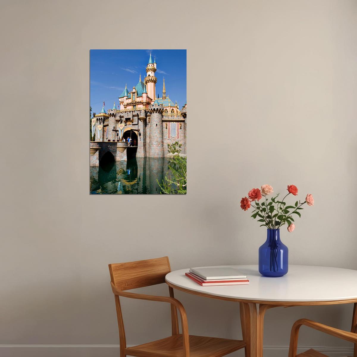 Sleeping Beauty's Castle Tale Fantasy Poster Wall Art Print Home Wall Decor - xonomax