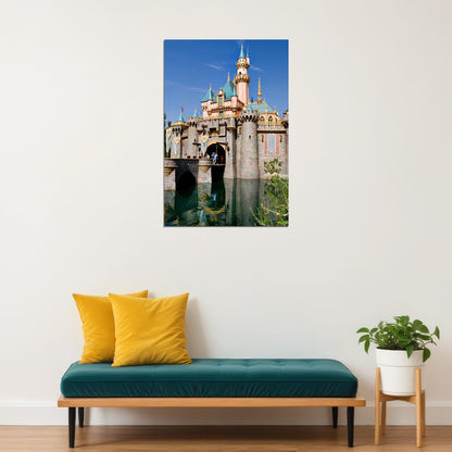 Sleeping Beauty's Castle Tale Fantasy Poster Wall Art Print Home Wall Decor - xonomax