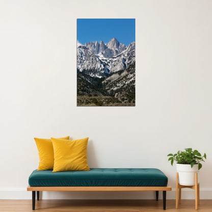 Sierra Blanca Peak In White Mountain Wilderness Poster Wall Art Print Home Wall Decor - xonomax
