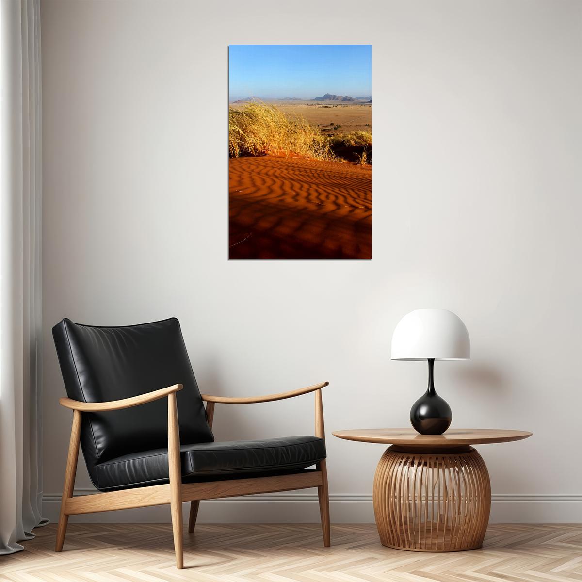 Tumboa Plant In The Namib Desert Poster Wall Art Print Home Wall Decor - xonomax
