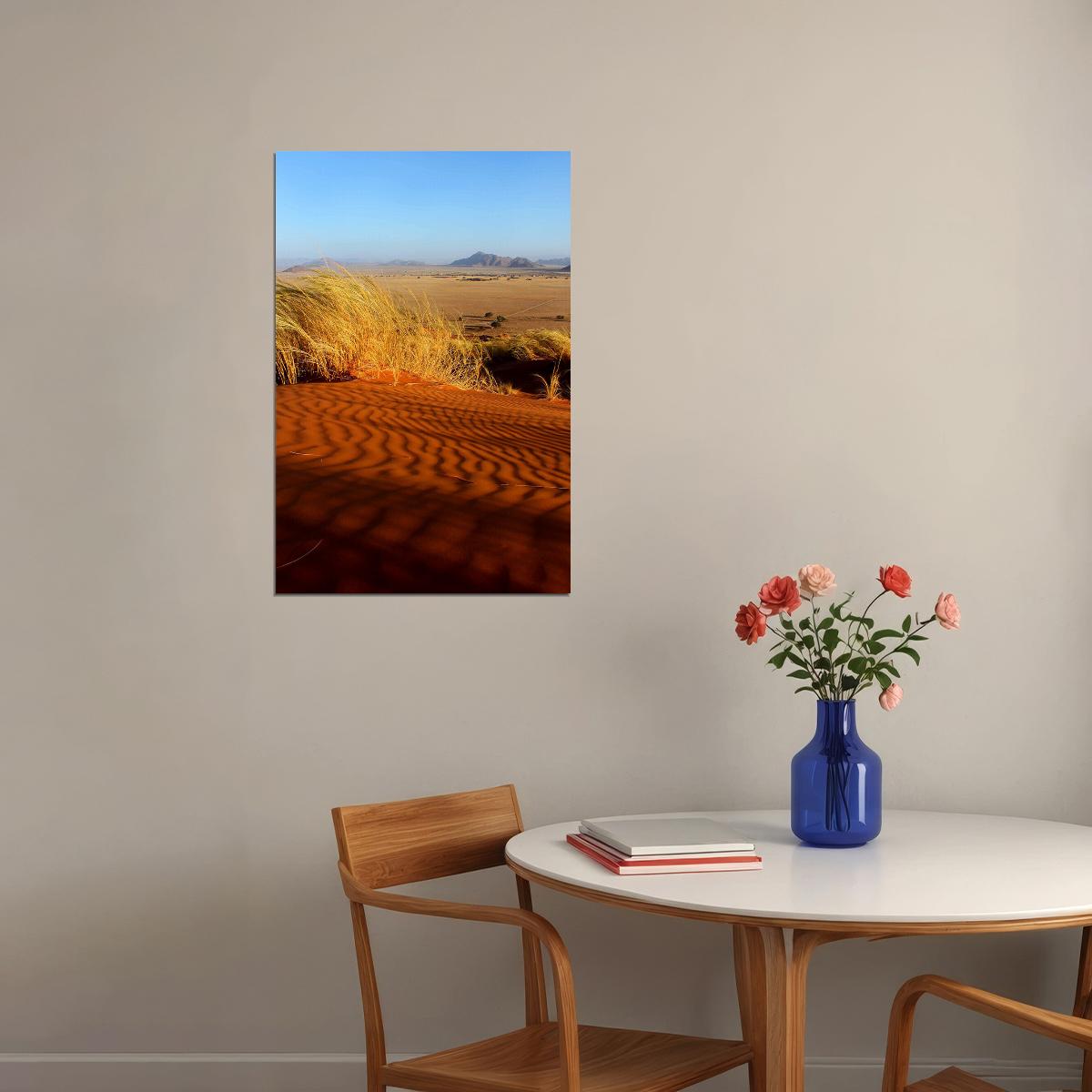 Tumboa Plant In The Namib Desert Poster Wall Art Print Home Wall Decor - xonomax