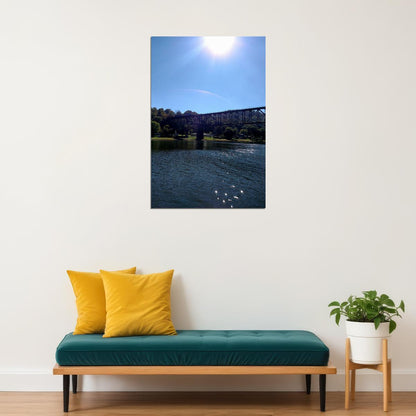 Allegheny River Valley Beauty In Nature Poster Wall Art Print Home Wall Decor - xonomax