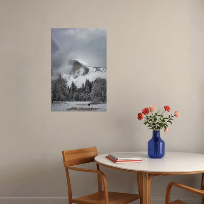 Mount Mckinley Tour Buses And Landscape Poster Wall Art Print Home Wall Decor - xonomax